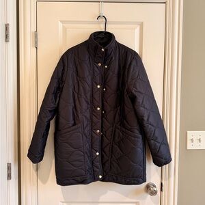 Quince Featherless Black Quilted Jacket